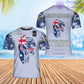 Personalized Australia Solider/ Veteran Camo With Name And Rank T-Shirt 3D Printed - 0206230002-D04