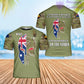 Personalized Australia Solider/ Veteran Camo With Name And Rank T-Shirt 3D Printed - 0206230002-D04