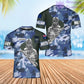 Personalized Australia Solider/ Veteran Camo With Name And Rank T-Shirt 3D Printed - 0206230003-D04