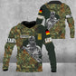 Personalized Germany Soldier/ Veteran Camo With Name And Rank Hoodie - 0606230001