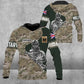 Personalized United Kingdom Soldier/ Veteran Camo With Name And Rank Hoodie - 0606230001