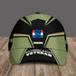 Personalized Rank And Name Netherlands Soldier/Veterans Camo Baseball Cap - 17176320