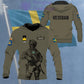 Personalized Sweden Soldier/ Veteran Camo With Name And Rank Hoodie - 1306230002