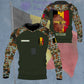 Personalized Belgium Soldier/ Veteran Camo With Name And Rank Hoodie - 1306230001
