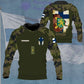 Personalized Finland Soldier/ Veteran Camo With Name And Rank Hoodie - 1306230001