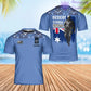 Personalized Australia Solider/ Veteran Camo With Name And Rank T-Shirt 3D Printed - 2106230005