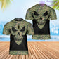 Personalized Norway Solider/ Veteran Camo With Name And Rank T-shirt 3D Printed - 17059680