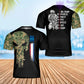 Personalized Netherlands Solider/ Veteran Camo With Name And Rank T-Shirt 3D Printed - 2806230001