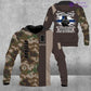 Personalized Finland Soldier/ Veteran Camo With Name And Rank Hoodie - 1007230002