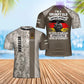 Personalized Germany Soldier/ Veteran Camo With Name And Rank T-Shirt 3D Printed - 1706572802