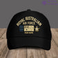 Personalized Rank And Name Australian Soldier/Veterans Camo Baseball Cap Gold Version - 1407230001