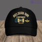 Personalized Rank And Name Belgium Soldier/Veterans Camo Baseball Cap Gold Version - 16892928