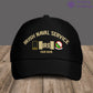 Personalized Rank And Name Ireland Soldier/Veterans Camo Baseball Cap Gold Version - 16892928