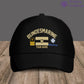 Personalized Rank And Name Germany Soldier/Veterans Camo Baseball Cap Gold Version - 16892928