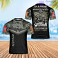 Personalized Norway Soldier/ Veteran Camo With Name And Rank T-shirt 3D Printed - 17069184