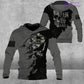 Personalized Australian Solider/ Veteran Camo With Name And Rank Hoodie - 2106230004
