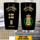 Personalized Denmark Veteran/ Soldier With Rank And Name Camo Tumbler All Over Printed - 16903296
