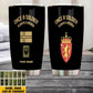 Personalisierter Becher mit Camouflage-Muster, komplett bedruckt, für Norwegen-Veteranen/Soldaten mit Rang und Namen – 2607230001