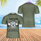 Personalized British Soldier/ Veteran Camo With Name And Rank T-Shirt 3D Printed - I Served My Country - 0202240002
