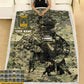 Personalized Austria Solider/ Veteran Camo With Name And Rank Fleece Blanket 3D Printed - 17229024