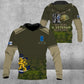 Personalized Finland Soldier/ Veteran Camo With Name And Rank Hoodie 3D Printed - 1508230001