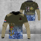 Personalized Netherlands Soldier/ Veteran Camo With Name And Rank Hoodie 3D Printed - 1508230001