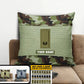 Personalized Ireland Soldier/ Veteran Camo With Name And Rank Pillow 3D Printed - 16920576