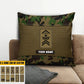 Personalized Swiss Soldier/ Veteran Camo With Name And Rank Pillow 3D Printed - 1508230001