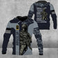 Personalized Germany Soldier/ Veteran Camo With Name And Rank Hoodie 3D Printed - 2908230001