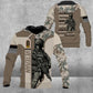 Personalized Germany Soldier/ Veteran Camo With Name And Rank Hoodie 3D Printed - 2908230001