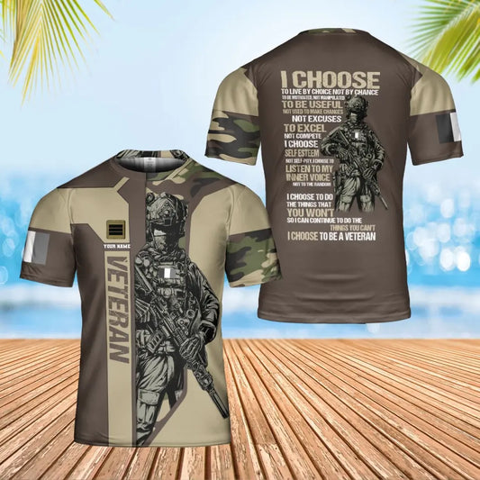 France Soldier/Veteran T-Shirt – Amazing Customize