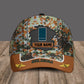 Personalized Rank And Name Belgium Soldier/Veterans Camo Baseball Cap Gold Version - 3108230001