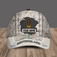 Personalized Rank And Name Germany Soldier/Veterans Camo Baseball Cap Gold Version - 3108230003