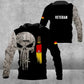 Personalized Germany Soldier/ Veteran Camo With Name And Rank Hoodie 3D Printed - 1109230004