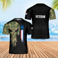 Personalized Netherland Soldier/ Veteran Camo With Name And Rank T-Shirt 3D Printed - 0402240003
