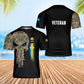 Personalized Sweden Soldier/ Veteran Camo With Name And Rank T-Shirt 3D Printed - 0502240003