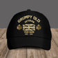 Personalized Rank And Name UK Soldier/Veterans Camo Baseball Cap Grumpy Veteran - 1309230001