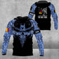 Personalized Belgium Soldier/ Veteran Camo With Name And Rank Hoodie 3D Printed - 16948224
