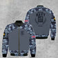 Personalized UK Soldier/ Veteran Camo With Name And Rank Bomber Jacket 3D Printed - 16949952