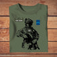Personalized Netherlands Soldier/ Veteran Camo With Name And Rank T-Shirt 3D Printed - 2709230001