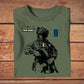 Personalized Belgium Soldier/ Veteran Camo With Name And Rank T-Shirt 3D Printed - 2709230001