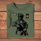 Personalized Canada Soldier/ Veteran Camo With Name And Rank T-shirt 3D Printed - 2709230001