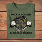 Personalized Belgium Soldier/ Veteran Camo With Name And Rank T-Shirt 3D Printed - 2909230001