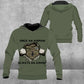 Personalized Finland Soldier/ Veteran Camo With Name And Rank Hoodie 3D Printed - 16959456
