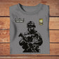 Personalized Canada Soldier/ Veteran With Name And Rank T-shirt 3D Printed - 0210230001