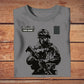 Personalized Belgium Soldier/ Veteran With Name And Rank T-shirt 3D Printed - 0210230001