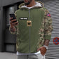 Personalized UK Soldier/ Veteran Camo With Name And Rank Hoodie 3D Printed - 04102300012