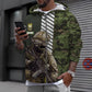 Personalized Canada Soldier/ Veteran Camo With Name And Rank Hoodie 3D Printed - 0510230003