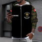Sweat à capuche personnalisé avec nom et grade de soldat/vétéran suisse - 1696291213
