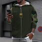 Sweat à capuche personnalisé avec nom et grade de soldat/vétéran suisse - 1696291204
